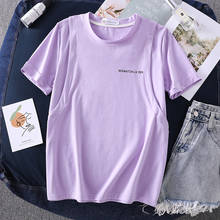 Camisetas de lactancia de algodón para mujeres embarazadas, ropa informal de verano para amamantar, ropa para amamantar 2024 - compra barato