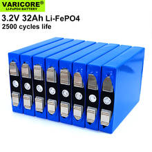 Pacote de bateria lifepo4 3.2v, 32ah, 8 peças, níquel de modificação de motor de motocicleta, 12v/24v 2024 - compre barato