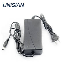 Адаптер питания UNISIAN, преобразователь переменного тока 100-240 В в постоянный ток 12 В 5 А, трансформатор постоянного тока 12 5 А, зарядное устройство для усилителя аудиосистемы 2024 - купить недорого