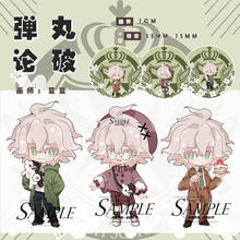 Anime New Danganronpa Dangan Ronpa Komaeda Nagito Acrylic Keychain Pendant Keyring Badge Button Brooch Pins Pillow Cushion Gifts 2024 - buy cheap