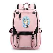 That Time I Got Reincarnated as a Slime Anime School Bags for Teenage Girls Kawaii Bookbag Gilrs Travel Backpack Laptop Bagpack 2024 - buy cheap