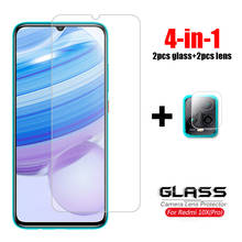 4-em-1 vidro em redmi 10x vidro temperado para xiaomi redmi nota 9 s 8 9 10x pro lite lente da câmera protetor de tela filme de telefone vidro 2024 - compre barato