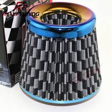 Universal 3Inch 76mm Inlet Performance High Flow Racing Car Air Filter Sport Cold Air Turbo Intake Filter 2024 - buy cheap