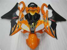 Carrocería de inyección YAMAHA YZFR6 08 09 10 11 12-16 YZF600 R6 YZF R6, kits de carrocería 2008 2009 2010 2011 2012-2016, color naranja y negro 2024 - compra barato