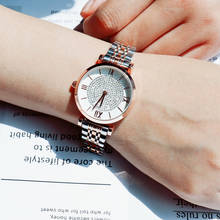 Switzerland Fashion Women Watches Stainless Steel Female Wristwatch Clock часы женские Sapphire reloj mujer Waterproof 1904 2024 - buy cheap