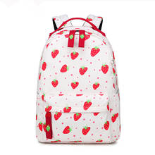 Новый Школьный рюкзак, милый школьный рюкзак с принтом, водонепроницаемый рюкзак, школьные сумки для девочек-подростков, детские дорожные сумки 2024 - купить недорого
