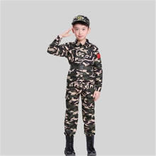 Conjunto de roupas táticas militares, uniforme de combate, camuflagem para crianças, força especial, soldado, treinamento militar, calças 2024 - compre barato