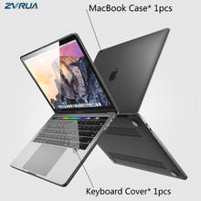 Новый чехол для ноутбука APPle MacBook Air Pro Retina 11 12 13 15 16, 15,4, 13,3 дюйма, с чехлом для клавиатуры 2024 - купить недорого