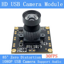 85° Zero Distortion Surveillance camera 1080P  Hd MJPEG 30fps High Speed Mini CCTV Android Linux UVC Webcam USB Camera Module 2024 - buy cheap