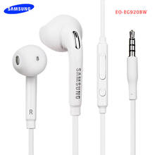 Samsung fone de ouvido 3.5mm eg920 graves profundos in-ear fones de ouvido com microfone/controle remoto para galaxy s6 s7 s8 s9 s10 nota 4 5 8 9 2024 - compre barato
