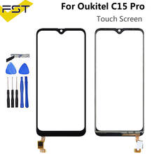 6.09''Touch Glass Panel For Oukitel C15 Pro Touch Screen Digitizer Sensor Front Outer Glass Lens Without LCD+ Tools 2024 - buy cheap