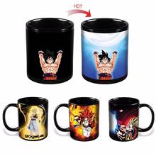 dropshipping heat sensitive magic color changing ceramic gogeta mug gogeta cup coffee mug for gift 2024 - buy cheap