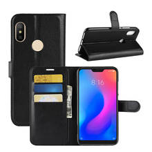 For Xiaomi redmi note 6 pro Case Flip Leather Phone Case For Xiaomi redmi note 6 pro Wallet Leather Stand Cover Filp Cases 2024 - buy cheap
