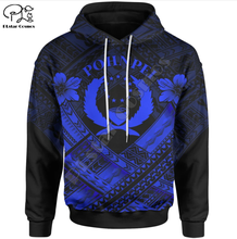 PLstar Cosmos-Sudadera con capucha para hombre y mujer, prenda Unisex con estampado 3D de Pohnpei, cultura polinesiana, Tribe Turtle Tattoo, ropa de calle Harajuku divertida con cremallera 3 2024 - compra barato