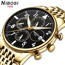 NIBOSI Wrist Watch Men Waterproof Chronograph Military Army Male Clock Top Brand Luxury Man Sport Watches 2368 Relogio Masculino 2024 - buy cheap