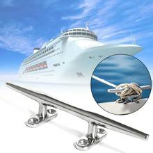 1PCS 316 Stainless Steel Low Flat Cleat Open Base Cleat Marine Boat Yacht RV Cabin Deck Line Rope Tie Boat Hardware Accessories 2024 - buy cheap