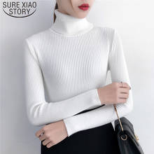 Autumn Winter Clothes Women Turtleneck Sweaters Fashion 2022 Women Knit Sweater Women Sweaters and Pullovers Solid 6047 50 2024 - buy cheap