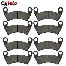 Motorcycle Front Rear Brake Pads for Polaris Ranger Crew 900 800 700 2008-2015 RZR RZR-4 XP 900 2012-2014 1000 XP 2014-2019 2024 - buy cheap