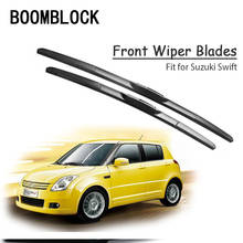 BOOMBLOCK 2pc Car Windshield Rubber Wiper Blades Arm Kit For Suzuki Swift MK5 2017 2016-1995 2024 - buy cheap