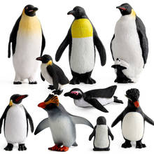 Моделирование с изображением антартических пингвинов, многократное моделирование фигуры животного, развивающие игрушки, пингвин, экшн-фигурки животных, игрушки для детей, подарок 2024 - купить недорого