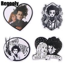 Adesivos de personagens de terror, 20 peças, anime, crianças, scrapbooking, à prova d'água, pvc, prancha de skate, violão, brinquedo engraçado infantil 2024 - compre barato