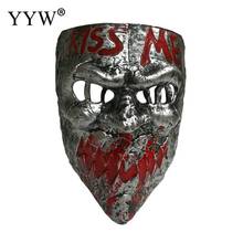Halloween Human Clearance Plan Kiss Me Mask Party Masquerade Masks Carnival Mask Mascaras Halloween Cosplay Horror Face Masker 2024 - buy cheap