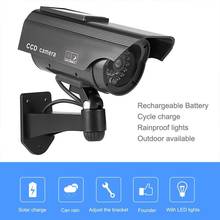 Câmera de vigilância doméstica com luz led, manequim, sistema de segurança digital 2024 - compre barato