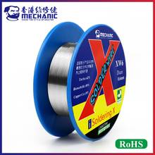 MECHANIC High-Purity 50g 0.5/0.6mm Rosin Core Lead-Free 138 Real Low Melting Point Solder Wire Welding Flux Sn 42%/Bi 50%/Cu 8% 2024 - buy cheap