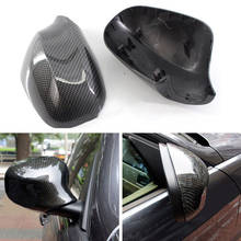 1 Pair Rearview Side Mirror Cover For BMW 3 Series E90 2009-2011 Rearview Side Mirror Covers Carbon Fiber Style 2024 - buy cheap