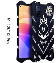 Capa de celular thor pesada de metal, capa de alumínio para xiaomi mi 10t 5g zimon luxuosa para xiaomi mi 10t pro 5g 2024 - compre barato