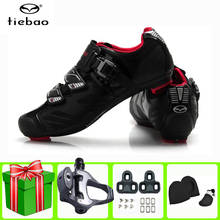 TIEBAO-zapatillas de ciclismo de carretera para hombre, calzado deportivo profesional con autosujeción, ultraligero, para carreras atléticas 2024 - compra barato