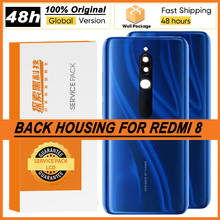 100% Original Back Housing for Xiaomi Redmi 8 Back Cover Battery Glass Rear Repair Parts 2024 - buy cheap