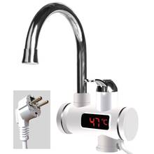 Emperature Display Instant Hot Water Faucet Electric Tap Water Instant Hot Faucet ,Hot and Cold Water Dispenser Faucet 2024 - buy cheap