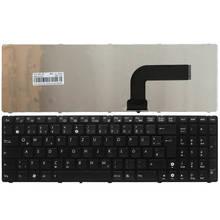 Немецкая клавиатура для ASUS N53 k53s K52 X61 N61 G60 G51 G53 UL50 P53 Black GR Клавиатура для ноутбука 2024 - купить недорого