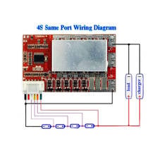 Placa BMS 3S 4S 5S 50A/tablero de protección de batería de litio 55A 3,7 V/fosfato de hierro 3,2 V/tablero BMS de batería LiFePO4 con equilibrio 2024 - compra barato