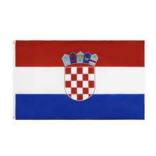 3x5ft Stock Printed HR Croatian Croatia Flag 2024 - buy cheap
