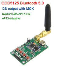 QCC5125 Bluetooth 5,0 приемник аудио стерео доска I2S USB TYPE-C поддерживает LDAC APTX-HD Адаптивная для усилителя мощности Динамик 2024 - купить недорого