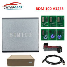 BDM100 V1255 Профессиональный ECU Flasher Чип тюнинг инструмент V1255 Универсальный BDM 100 автомобильный ECU ридер работа с BDM Рамка адаптеры 2024 - купить недорого