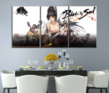 3pcs Game Grils Sexy Picture Blade & Soul Game Poster Artwork Painting for Bedroom Wall Decor 2024 - buy cheap