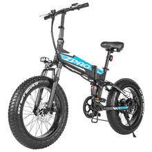 ZPAO Электрический горный велосипед электрический велосипед 500w 48v Макс 40 км/ч 4,0 с толстыми покрышками для электрического велосипеда пляжа e-велосипеда складываемый электровелосипед 2024 - купить недорого