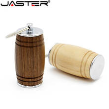 JASTER Beer barrel pendrive usb flash drive pen drive 64GB 16GB 32GB Gragas wood wine bucket memory stick U disk free shipping 2024 - buy cheap