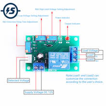 DC 12V Under-Voltage Protection Module for Battery Charge/Discharge Controller for 1pcs 0V-30V Battery Adjustable Relay Module 2024 - buy cheap