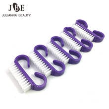 20Pcs/Lot Purple Nail Brushes Soft Remove Dust Nail Art Dust Powder Clean Brush Cap Pedicure Manicure Tools 2024 - buy cheap