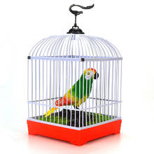 Kids Sound Voice Control Activate Chirping Singing Bird Cage Electronic Funny Toy For Kids New Year Birthday Gifts 2024 - buy cheap