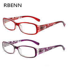 RBENN 2 PACK Reading Glasses Women with Flower Pattern Presbyopia Reader +1.0 1.5 2.0 2.5 3.0 3.5 4.0 2024 - buy cheap