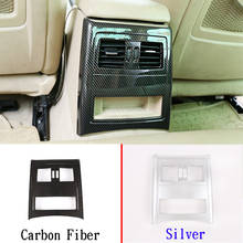 Carbon Fiber Style ABS For BMW E90 3 Series 2005-2012 Car Rear Air Vent Frame Cover Trim Accessories 2024 - buy cheap