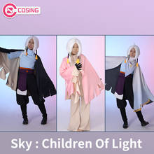 Jogo céu: crianças de luz cabo cosplay traje jogo cosplay céu: luz aguarda traje temporada roupas halloween cosplay manto 2024 - compre barato
