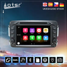 Radio con GPS para coche, 2Din estéreo reproductor Multimedia, CD, DVD, para Mercedes Benz Vito W639 W168 Vaneo Clk W209 2024 - compra barato