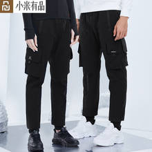 Youpin SUPIELD Aerogel Cold Resistance Hydrophobic Cargo Pants Black Trousers Men Women Fashion Streetwear Winter Warm Trousers 2024 - buy cheap