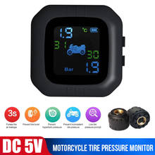 M3 TPMS LCD Wireless Tire Pressure Monitoring System Monitoring  Motorcycle TPMS 2PCS Tyre Pressure Sensors Real Time Alarm 2024 - buy cheap